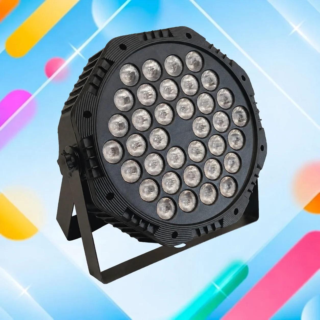 پار ال ای دی LED رنگی 36 وات فول کالر رقص نور رنگی