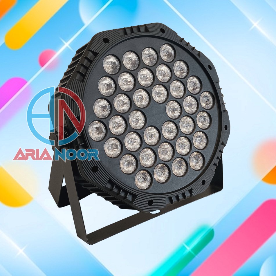 پار ال ای دی LED رنگی 36 وات فول کالر رقص نور رنگی